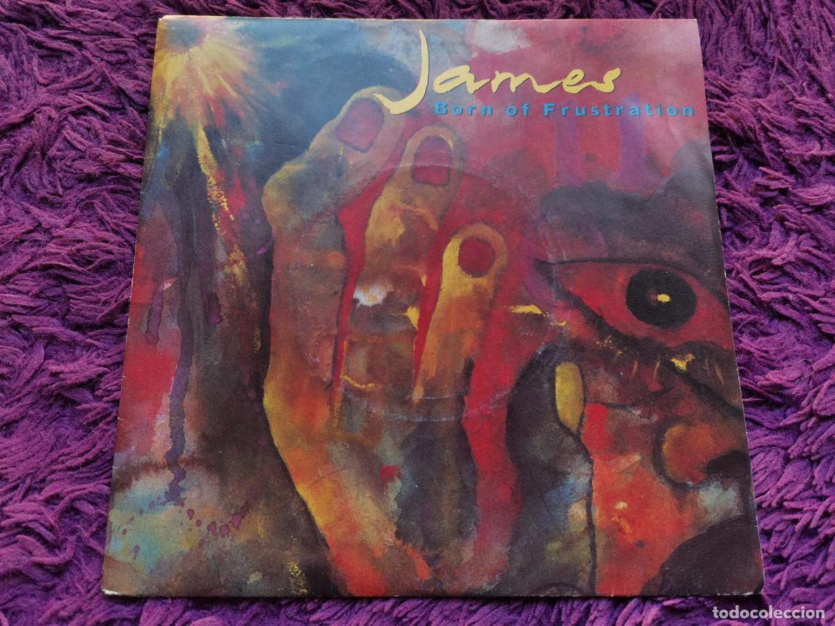 Discos de vinilo: James &ndash; Born Of Frustration Vinilo 7&rdquo; Single 1992 France 866 404-7