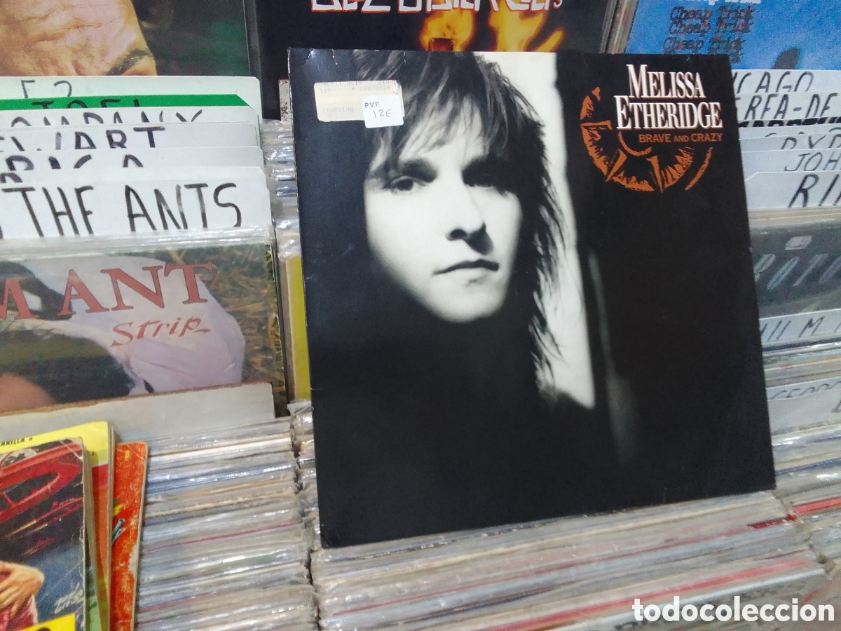 Discos de vinilo: Melissa etheridge,Brave and crazy