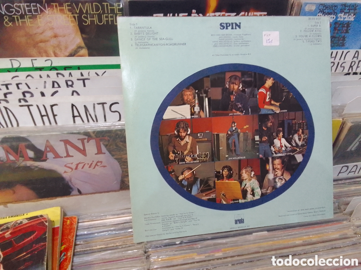Discos de vinilo: Spin, whirlwind lp Benelux - Foto 2