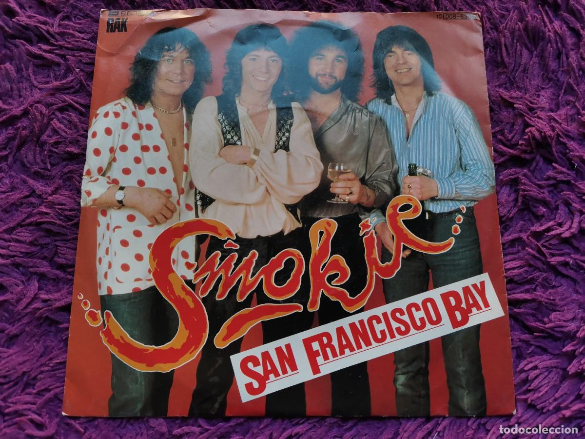 Discos de vinilo: Smokie &ndash; San Francisco Bay Vinilo 7&rdquo; Single 1980 Germany 1 C 008-63 644