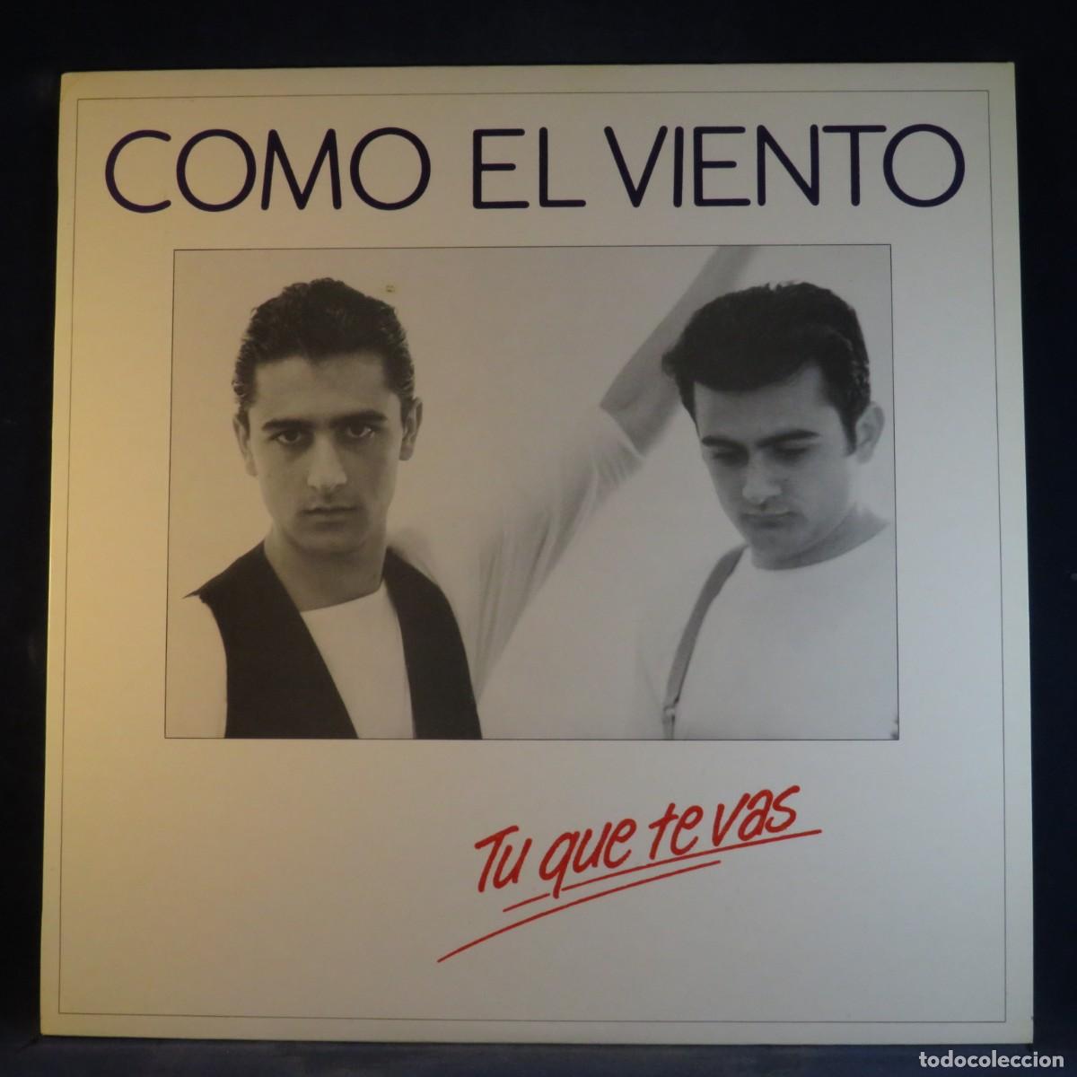 Discos de vinilo: COMO EL VIENTO &ndash; TU QUE TE VAS - LP - Foto 1