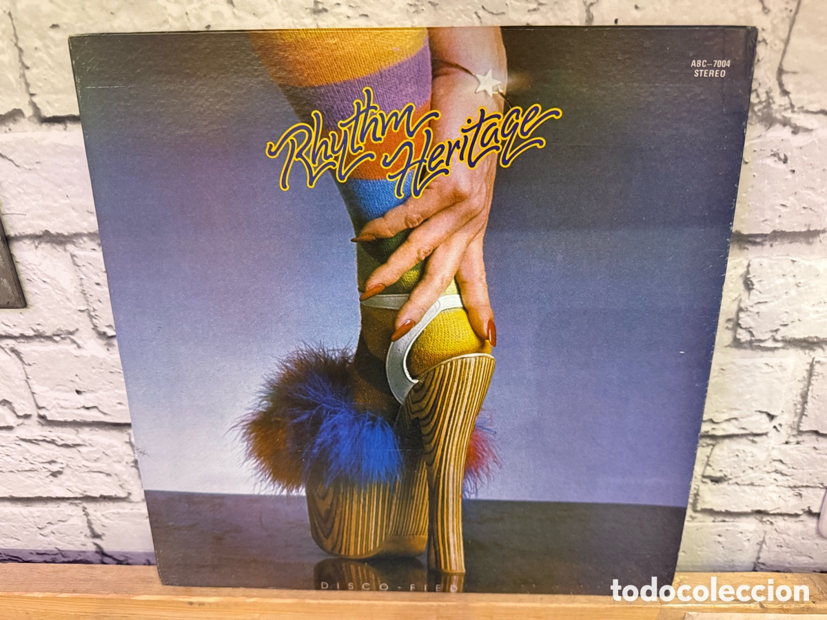 Discos de vinilo: Rhythm Heritage &ndash; Disco-Fied . Lp vinilo edici&oacute;n venezuela de 1976 en perfecto estado