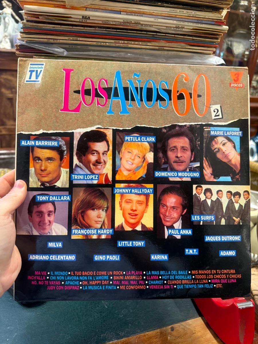 Discos de vinilo: LP LOS A&Ntilde;OS 60 - VOL. 2