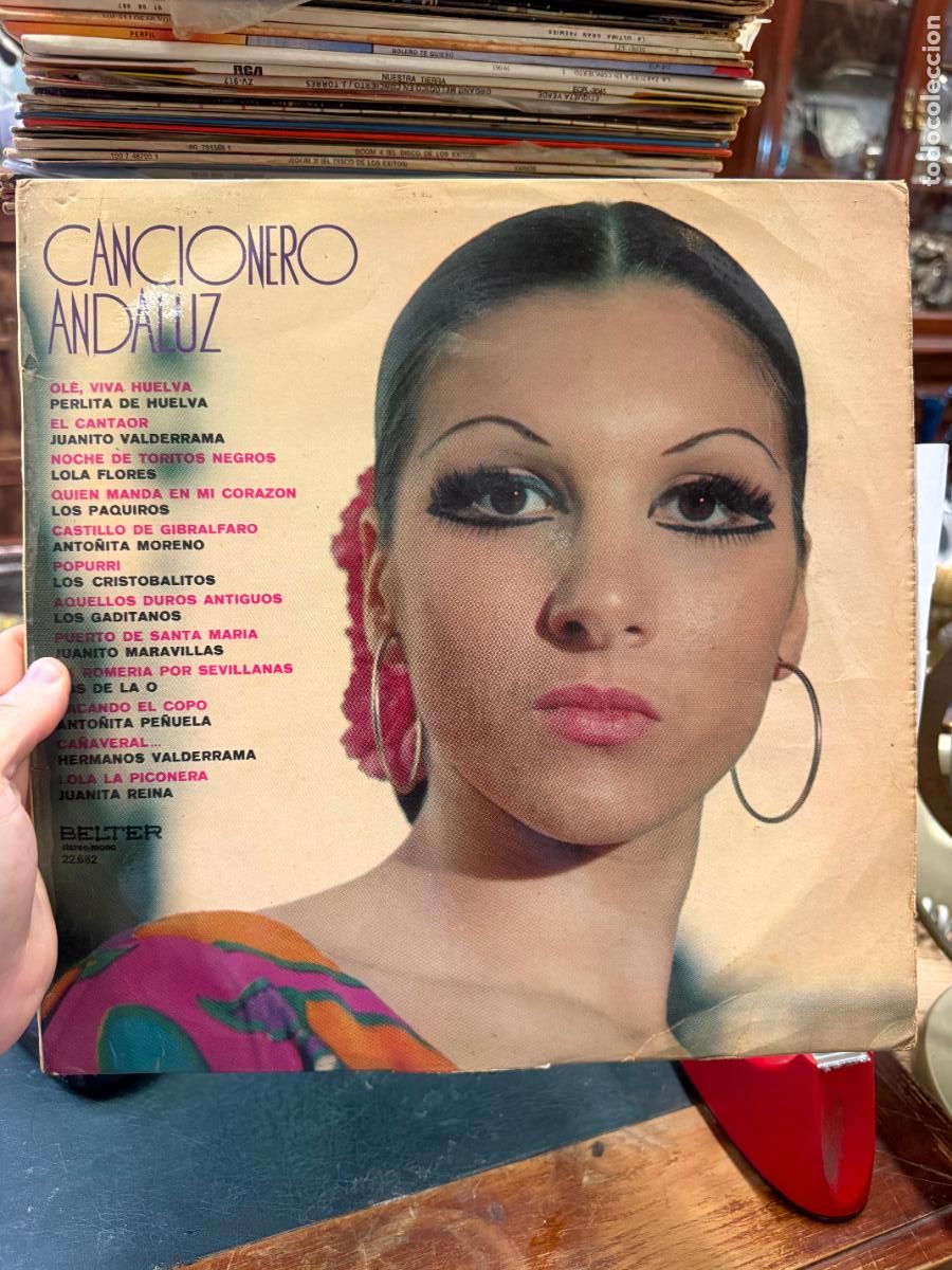 Discos de vinilo: LP CANCIONERO ANDALUZ