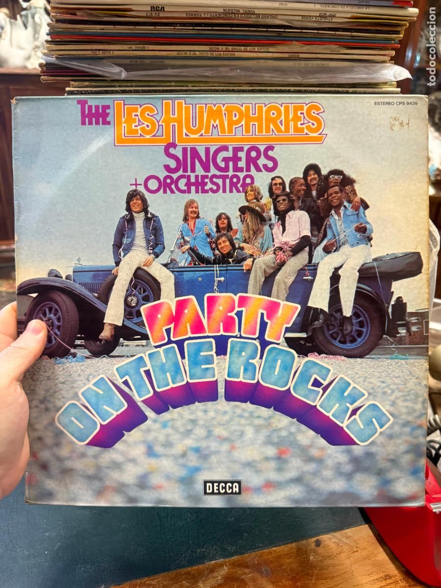 Discos de vinilo: LP THE LES HUMPHRIES - PARTY ON THE ROCKS