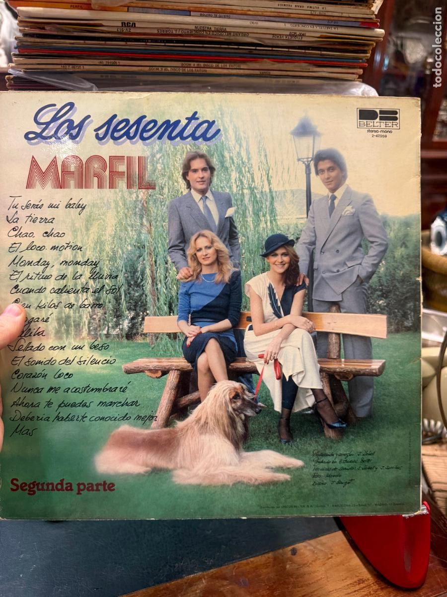 Discos de vinilo: LP LOS SESENTA - MARFIL - Foto 2