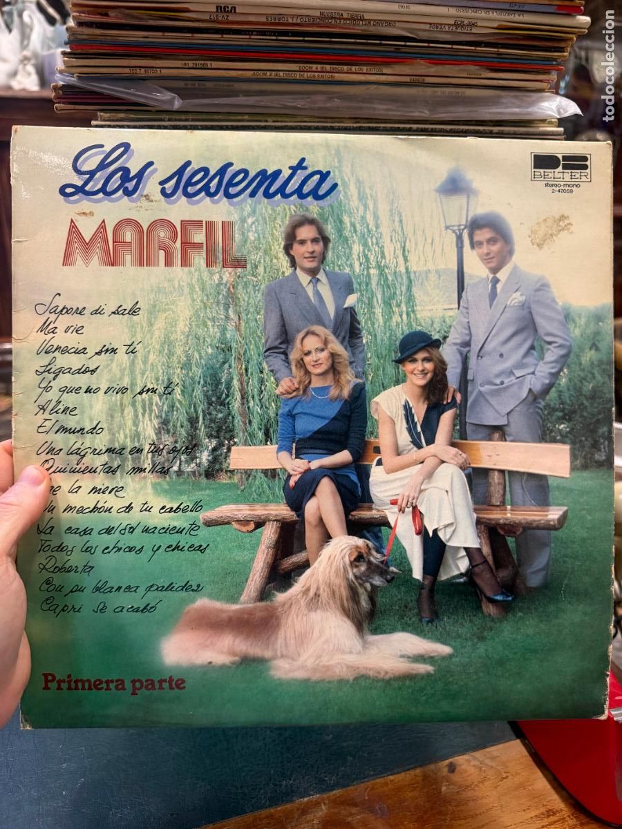 Discos de vinilo: LP LOS SESENTA - MARFIL - Foto 1
