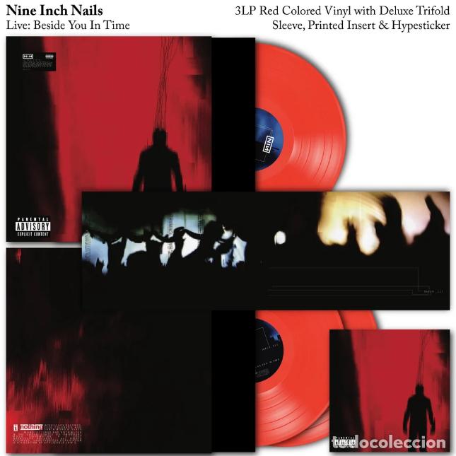 Discos de vinilo: Nine Inch Nails &ndash; Live: Beside You In Time Coloured Vinyl 3LP