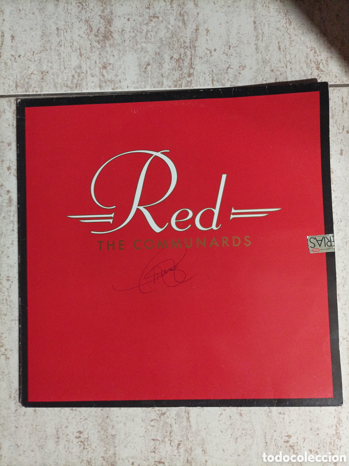 Discos de vinilo: THE COMMUNARDS RED LP