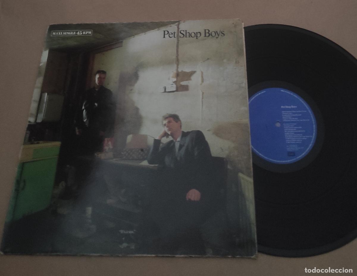 Discos de vinilo: PET SHOP BOYS - It's a sin ****MAXI ESPA&Ntilde;OL 1987-