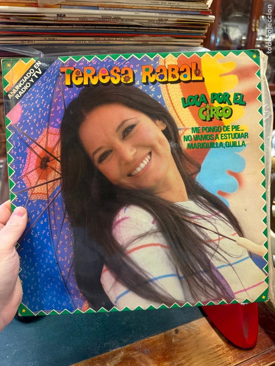 Discos de vinilo: LP TERESA RABAL - LOCA POR EL CIRCO