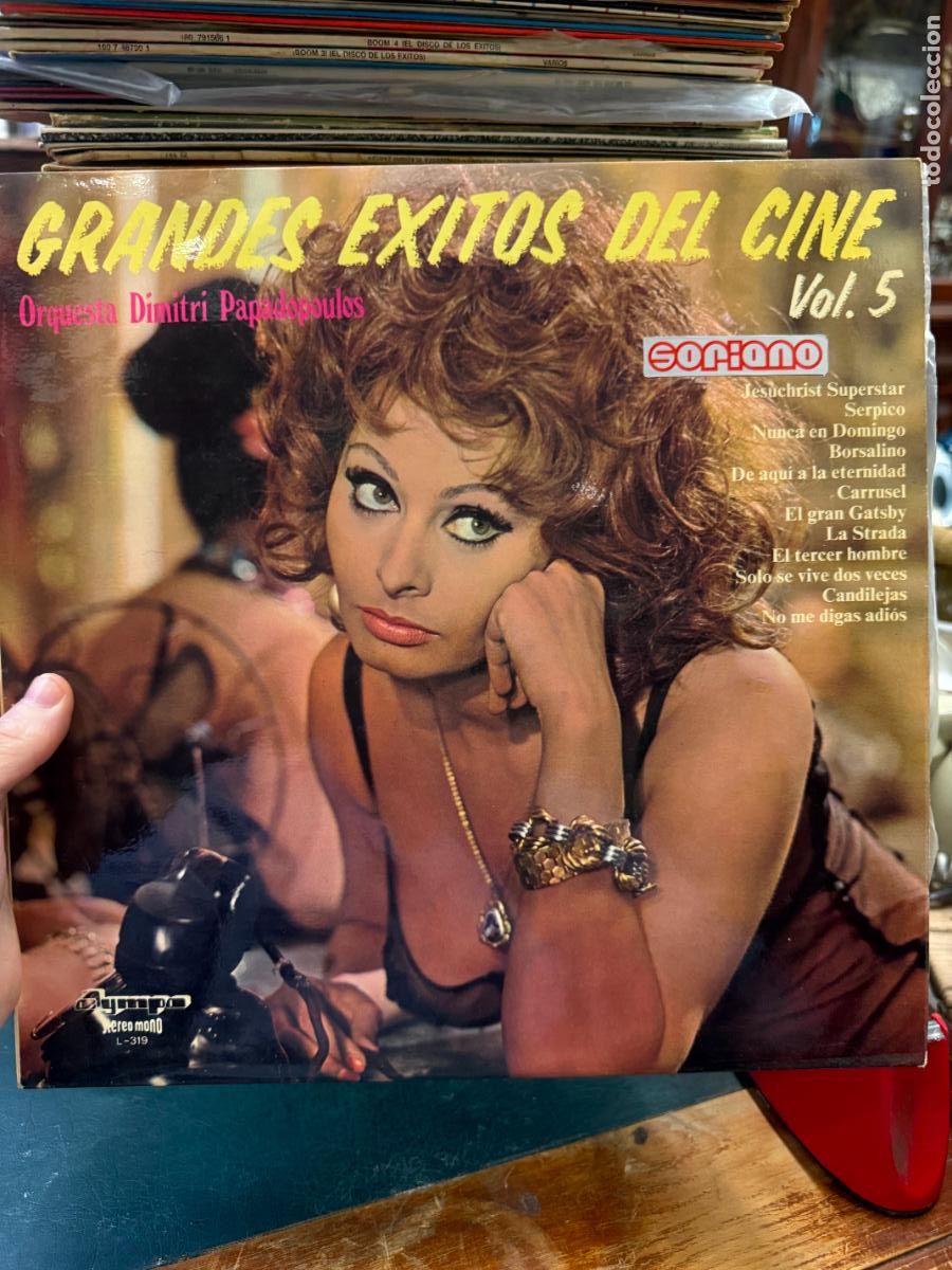 Discos de vinilo: LP GRANDES EXITOS DEL CINE VOL. 5