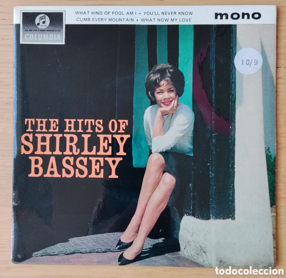 Discos de vinilo: SHIRLEY BASSEY: &rdquo;THE HITS OF SHIRLEY BASSEY&rdquo; E.P. VINILO 1963