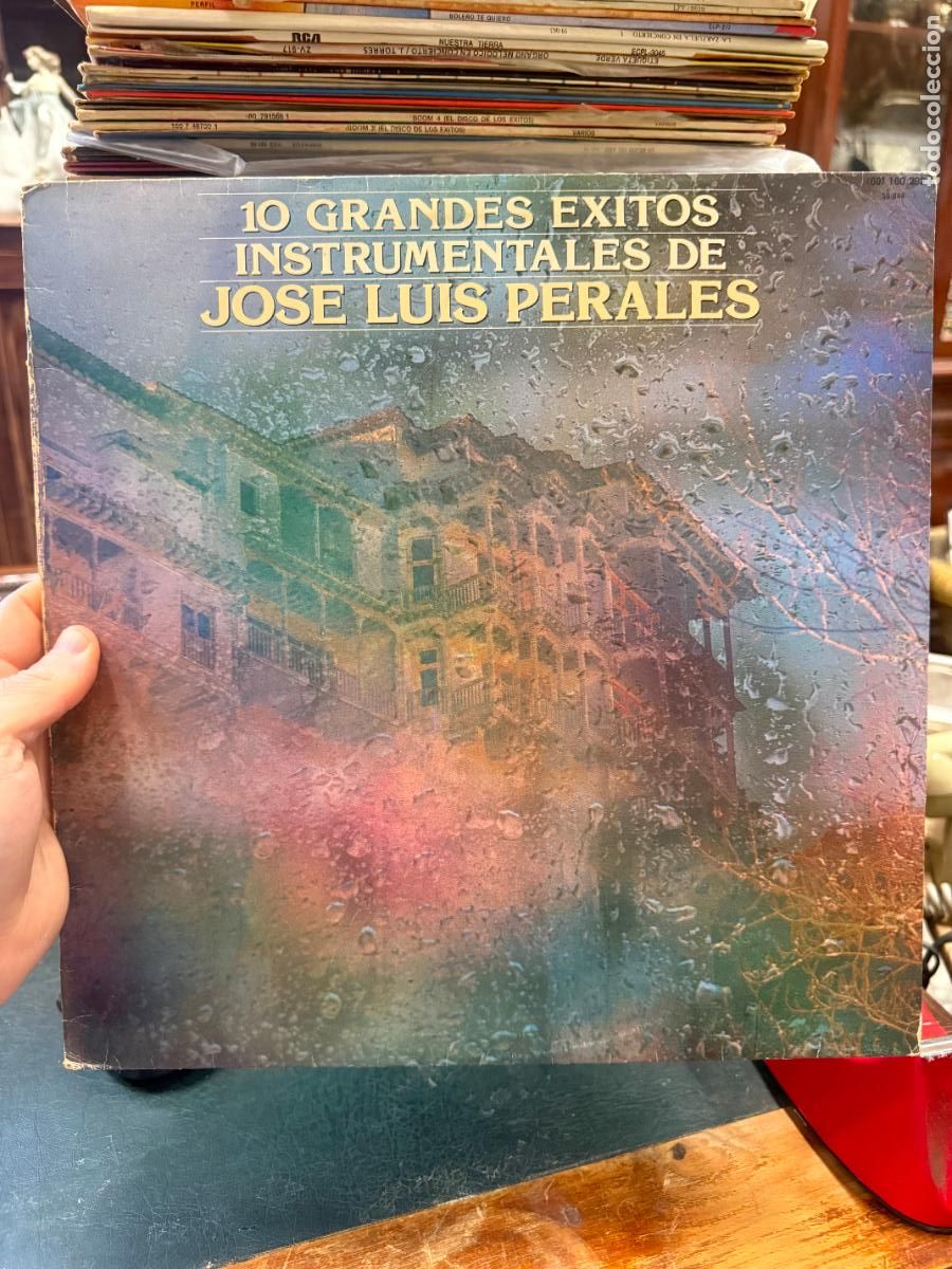 Discos de vinilo: LP 10 GRANDES EXITOS INSTRUMENTALES DE JOSE LUIS PERALES