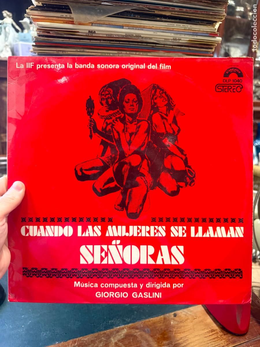 Discos de vinilo: LP CUANDO LAS MUJERES SE LLAMAN SE&Ntilde;ORA