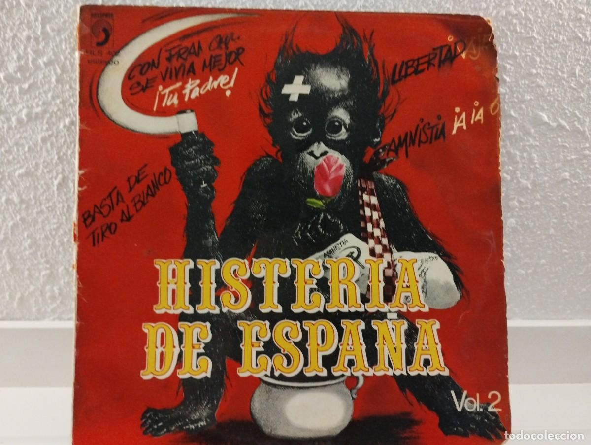Discos de vinilo: Disco de vinilo de Pedro Ruiz &rdquo;Histeria de Espa&ntilde;a&rdquo;