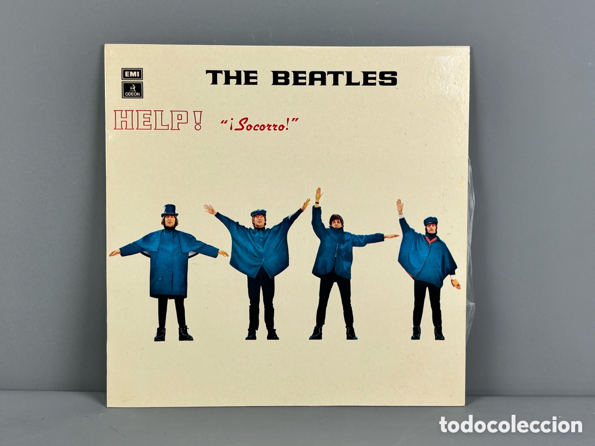 Discos de vinilo: VINILO: THE BEATLES- HELP - EMI ODEON- A&Ntilde;O 1986 - Foto 2