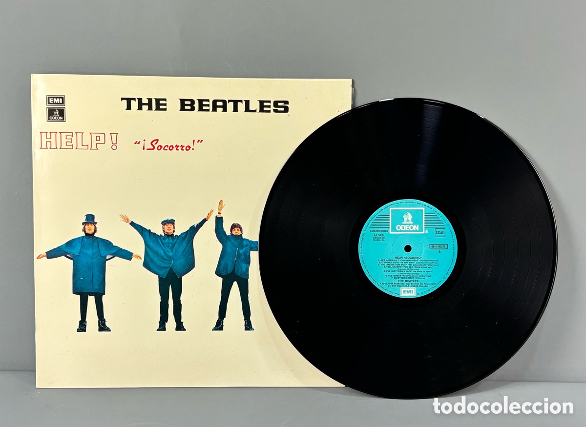 Discos de vinilo: VINILO: THE BEATLES- HELP - EMI ODEON- A&Ntilde;O 1986 - Foto 1
