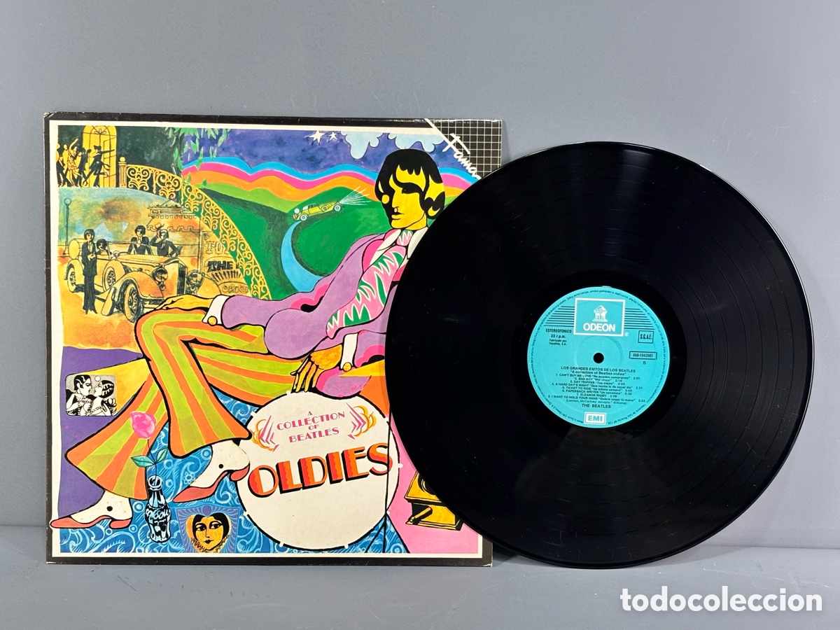 Discos de vinilo: VINILO: THE BEATLES- A COLLECTION OF BEATLES OLDIES- EMI ODEON - A&Ntilde;O 1967