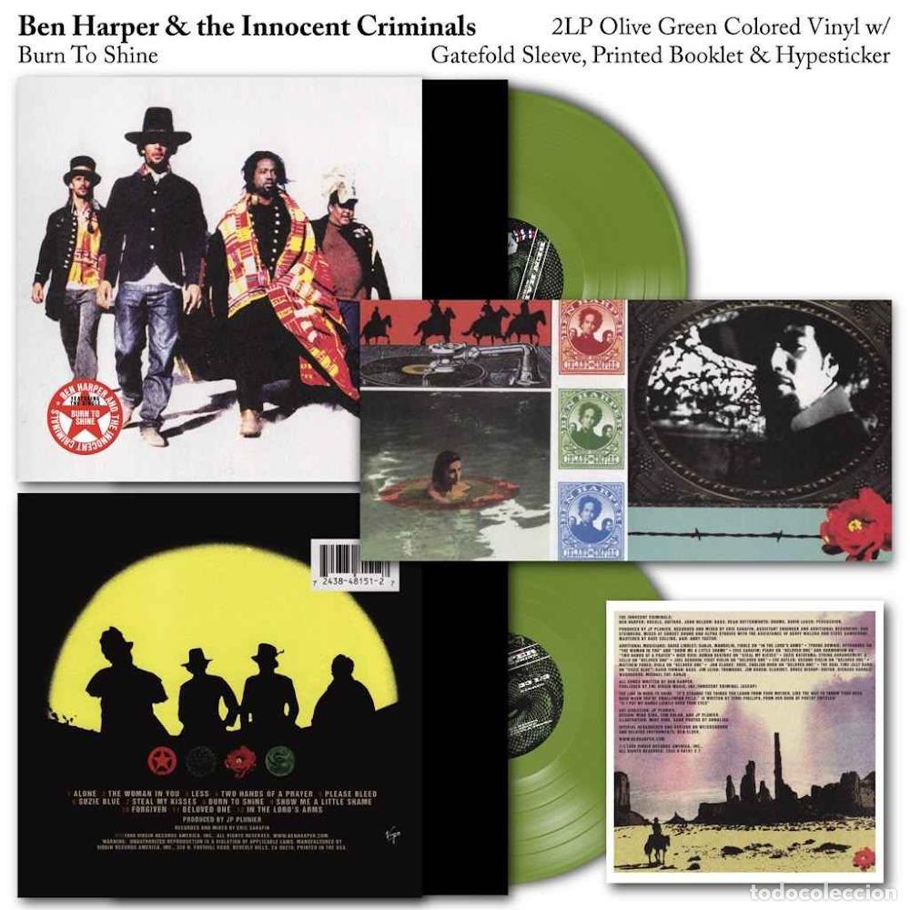 Discos de vinilo: Ben Harper & The Innocent Criminals &ndash; Burn To Shine 2LP