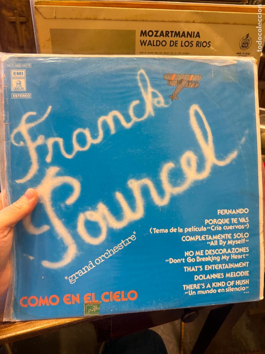 Discos de vinilo: LP FRANCK POURCEL - COMO EN EL CIELO - Foto 2