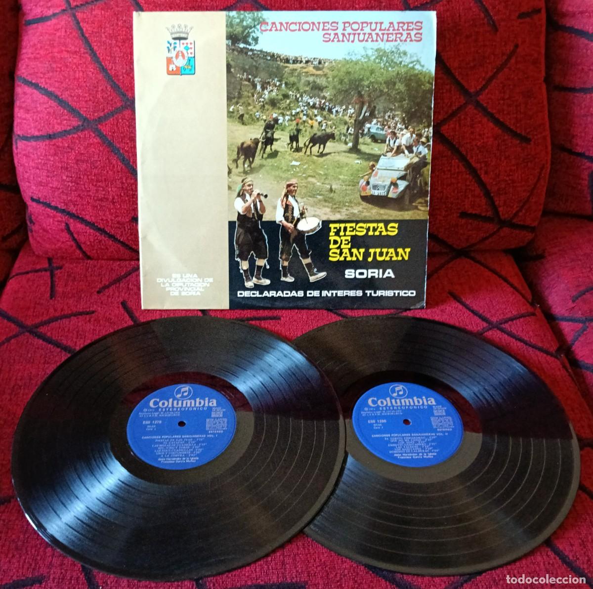 Discos de vinilo: Francisco Garc&iacute;a Mu&ntilde;oz, Jes&uacute;s Hern&aacute;ndez De La Iglesia Canciones Populares Sanjuaneras VINILO LP 1975