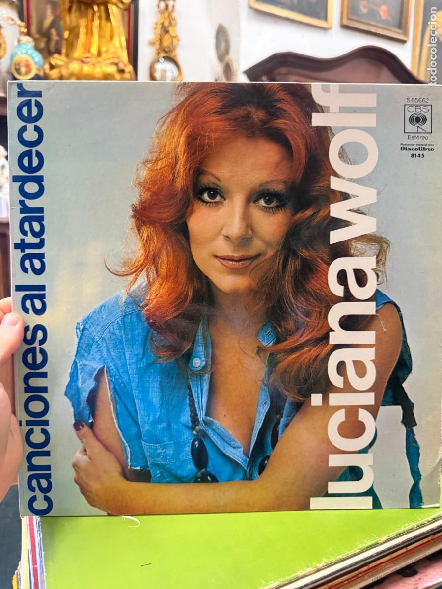 Discos de vinilo: LP CANCIONES AL ATARDECER - LUCIANA WOLF