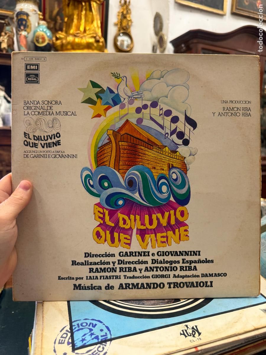 Discos de vinilo: LP EL DILUVIO QUE VIENE