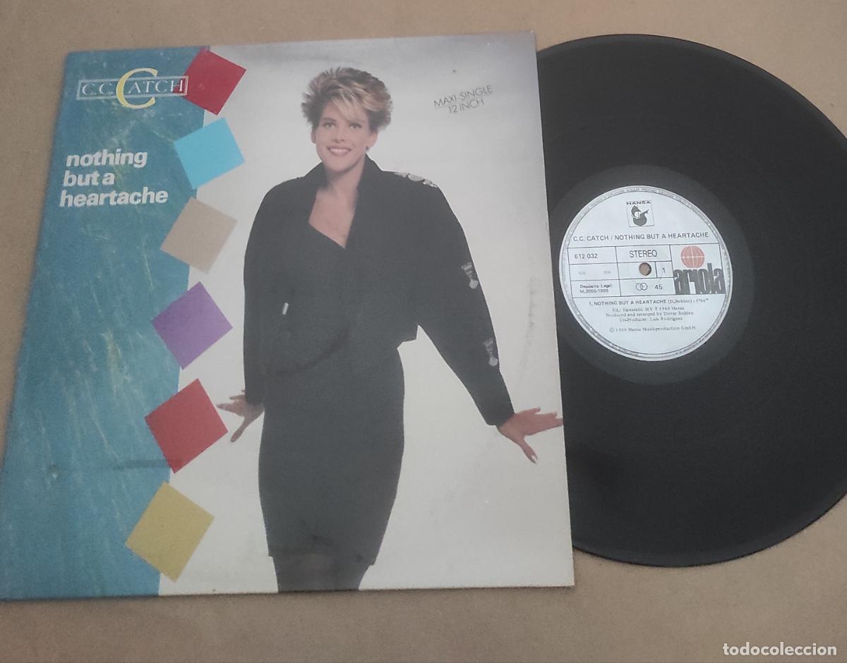 Discos de vinilo: CC C.C. CATCH - NOTHING BUT A HEARTACHE - MAXI - - Foto 1