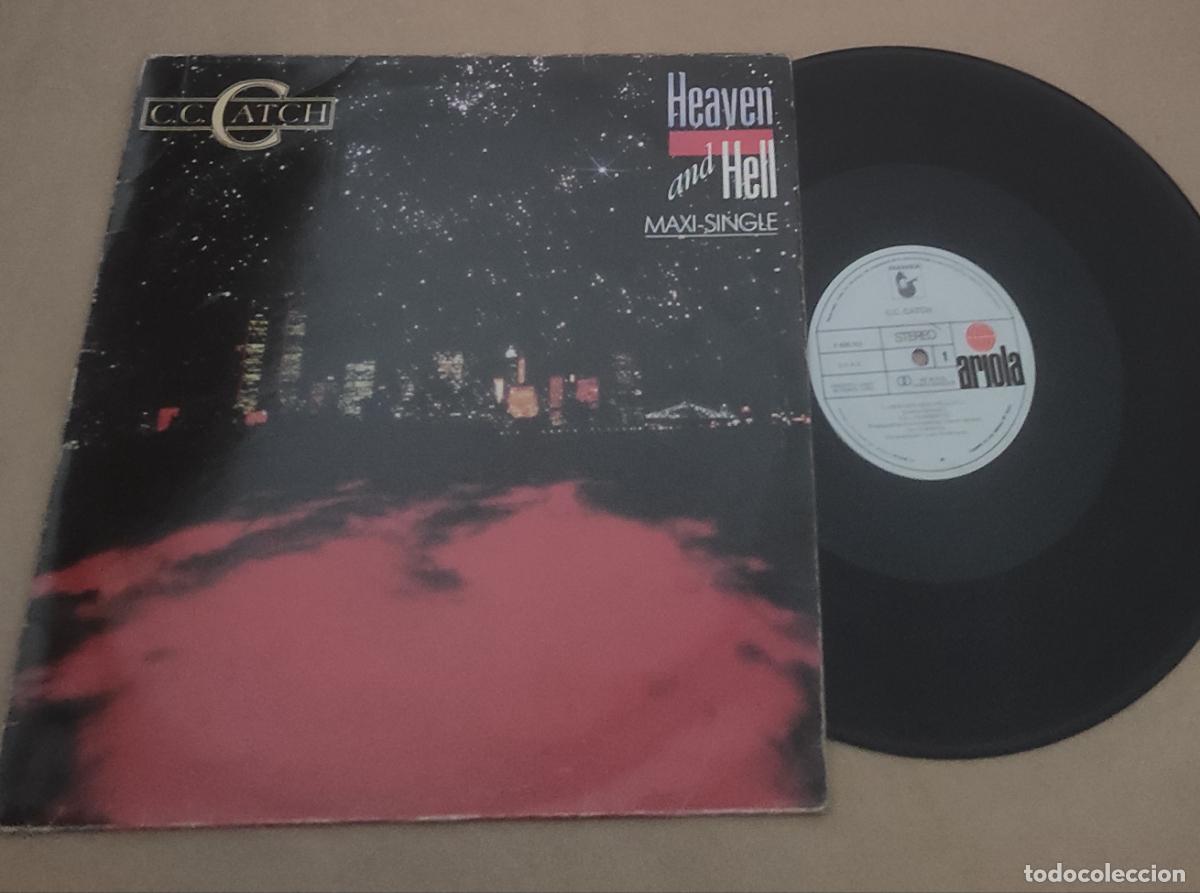 Discos de vinilo: C.C. Catch - Heaven And Hell - MAXI-EDICION ESPA&Ntilde;OLA-