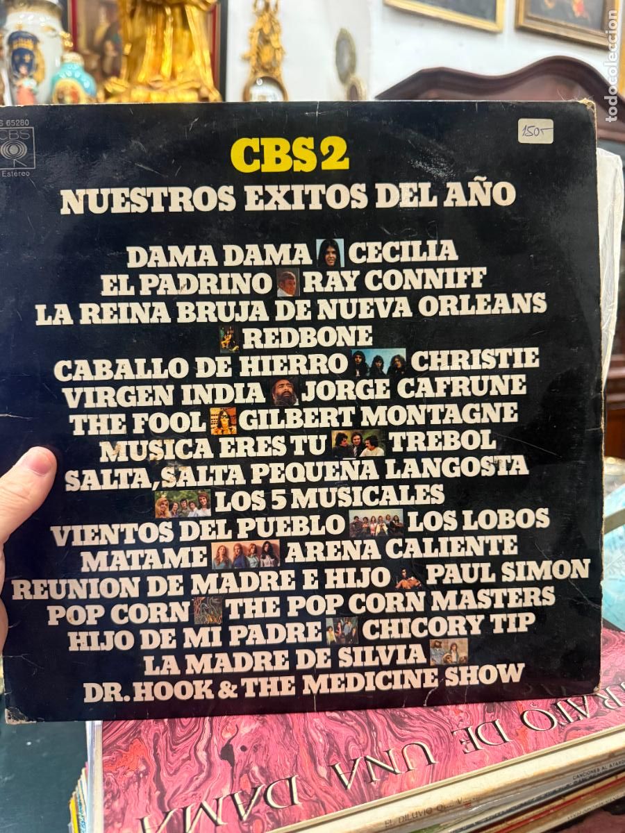 Discos de vinilo: LP CBS 2 - NUESTROS EXITOS DEL A&Ntilde;O