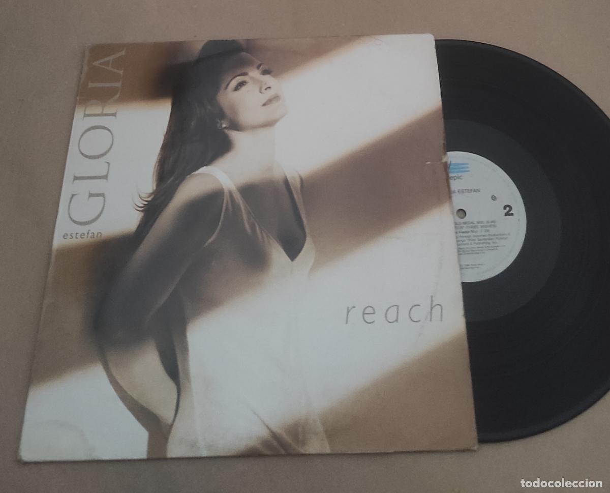 Discos de vinilo: Gloria Estefan &ndash; Reach-LP- 1995-