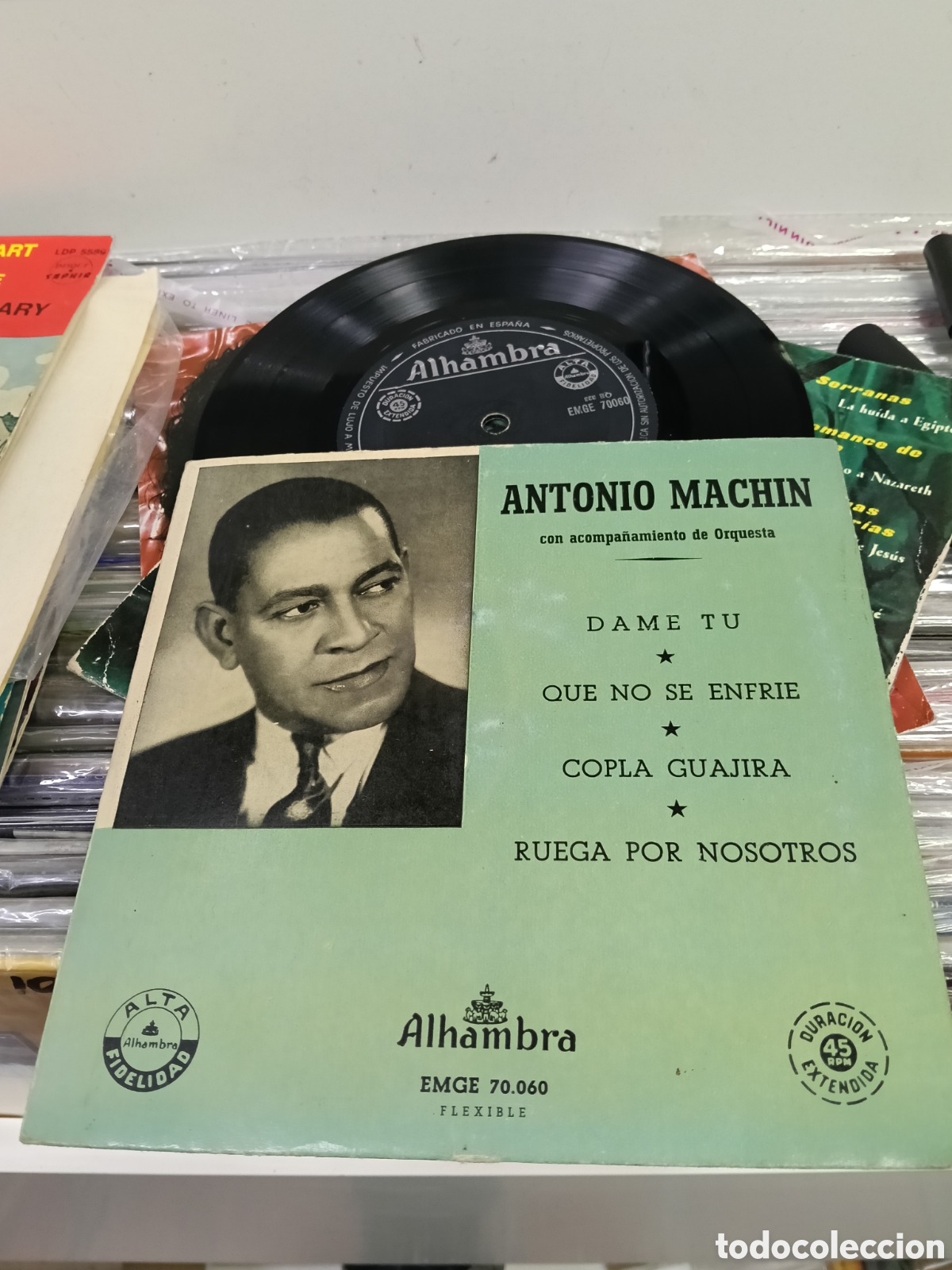 Discos de vinilo: Antonio Machin ep dame tu +3 espa&ntilde;a
