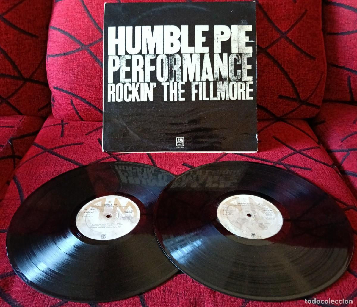 Discos de vinilo: HUMBLE PIE **Performance Rockin' The Fillmore** DOBLE VINILO LP REEDICION 1977 (LEER DESCRIPCION)