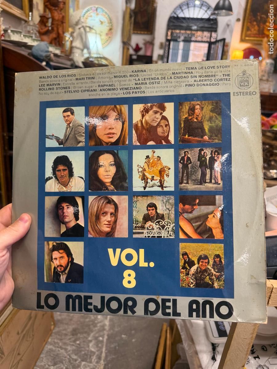 Discos de vinilo: LP LO MEJOR DEL A&Ntilde;O VOL. 8