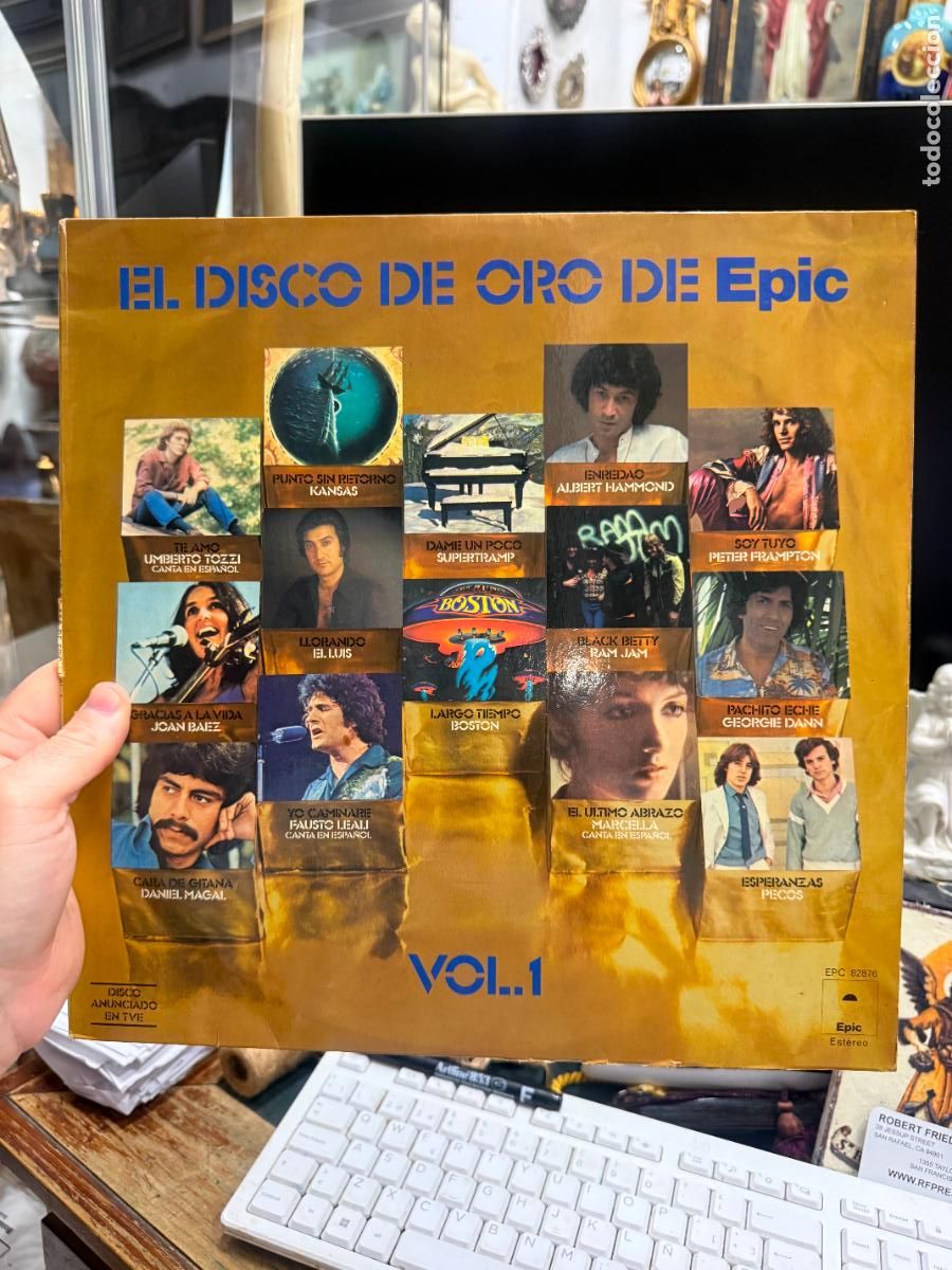 Discos de vinilo: LP EL DISCO DE ORO DE EPIC, VOL. 1