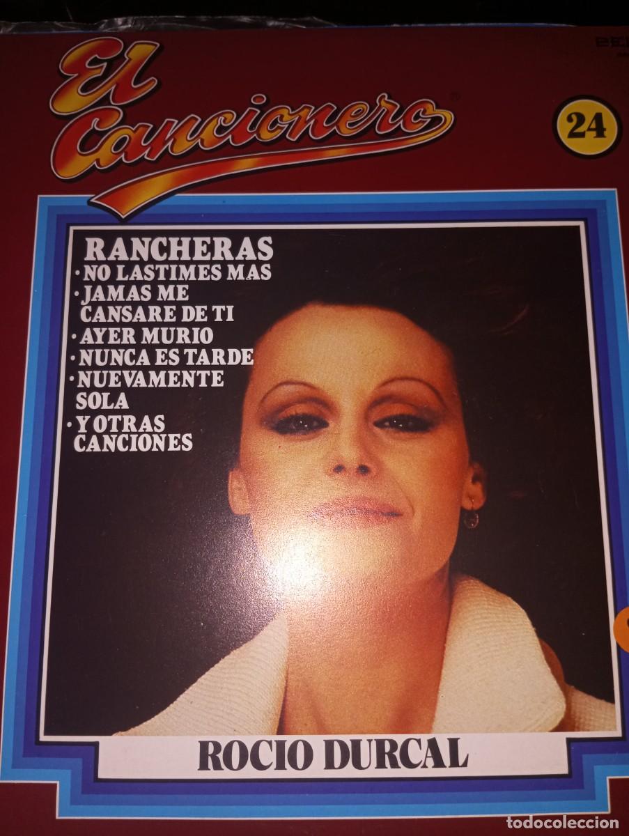 Discos de vinilo: ROCIO DURCAL, RANCHERAS LP DE VINILO, EL CANCIONERO N 24