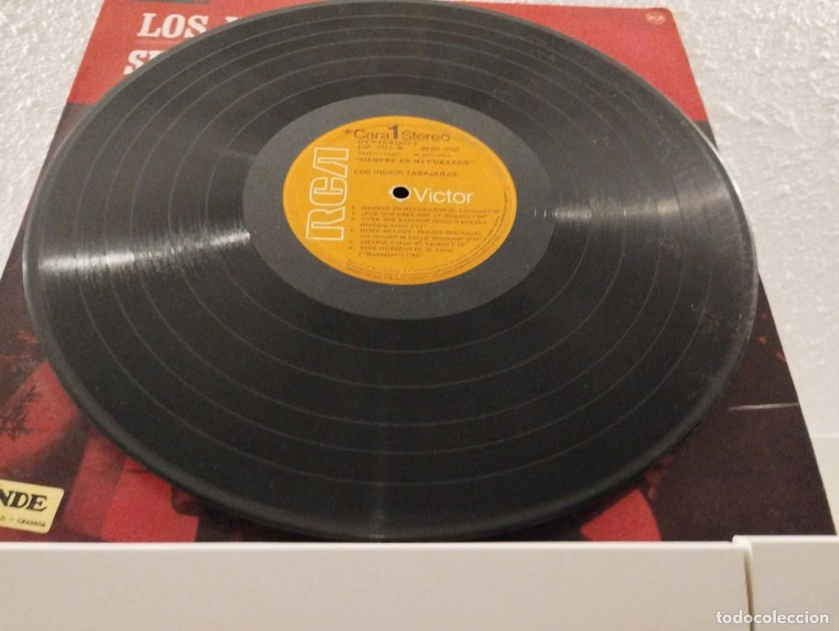 Discos de vinilo: Disco de vinilo de Los Indios Tabajaras &rdquo;Siempre en mi coraz&oacute;n&rdquo; - Foto 3