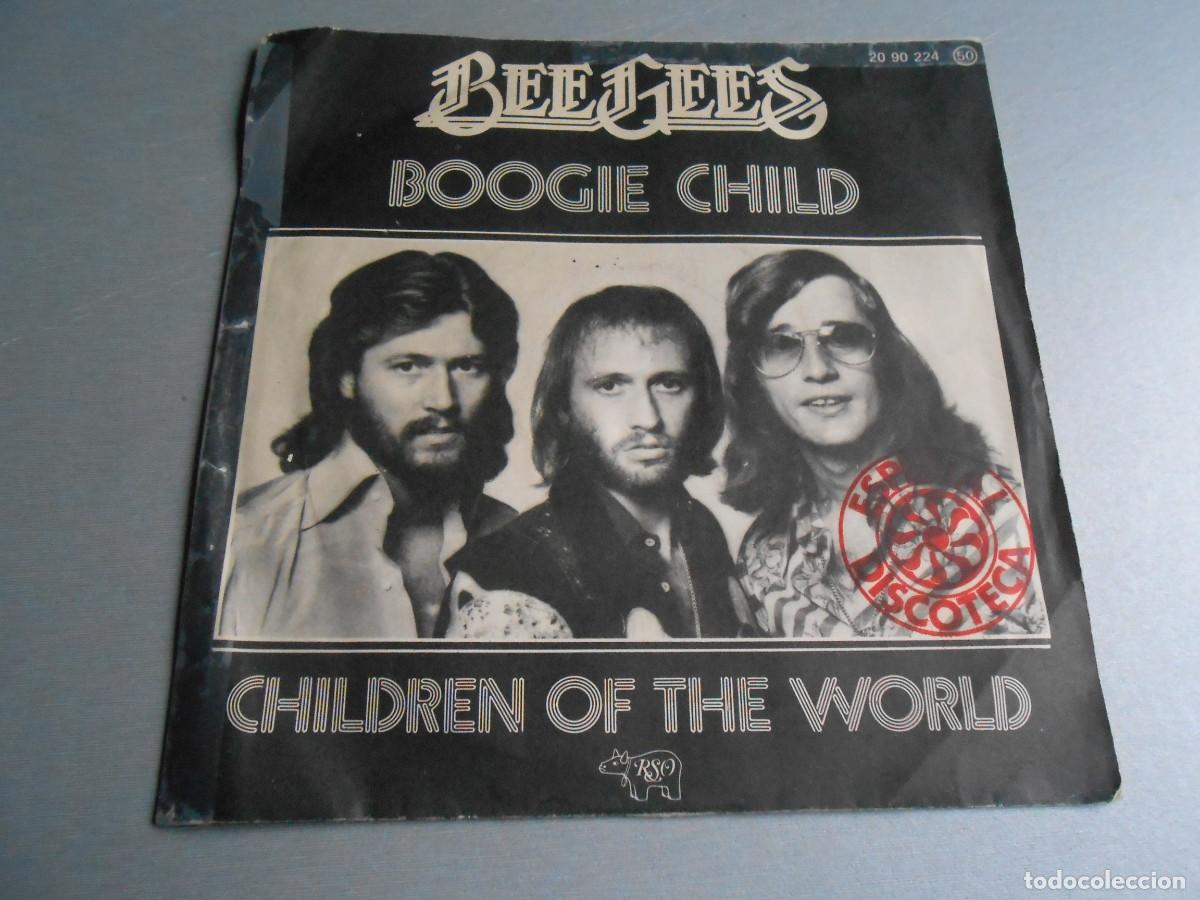 Discos de vinilo: BEE GEES, THE, SG, BOOGIE CHILD + 1, A&Ntilde;O 1976, RSO 20 90 224