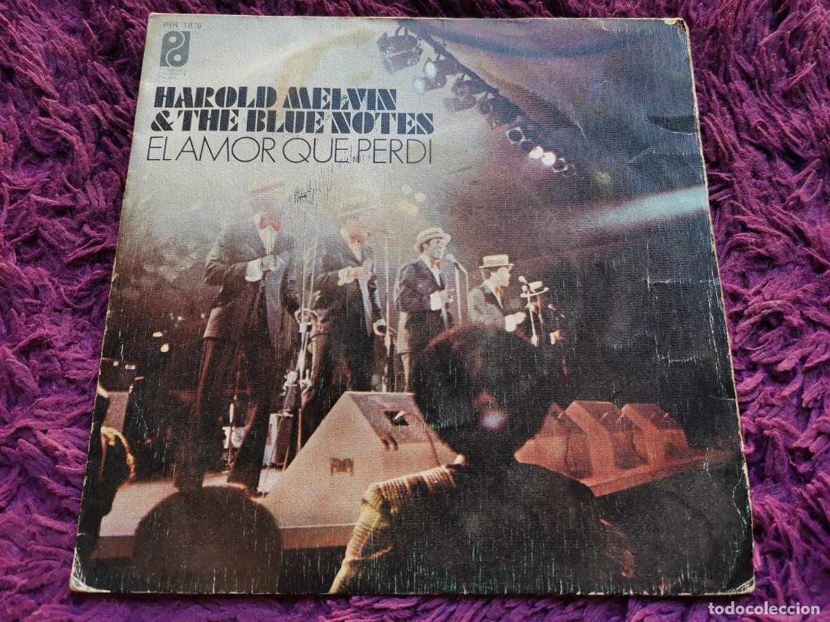 Discos de vinilo: Harold Melvin & The Blue Notes &ndash; El Amor Que Perd&iacute; Vinilo 7&rdquo; Single 1973 France PIR 1879