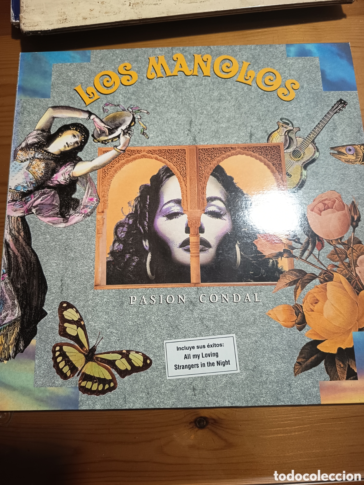 Discos de vinilo: Disco vinilo LP de Los Manolos &rdquo; Pasi&oacute;n Condal &rdquo; ,como nuevo