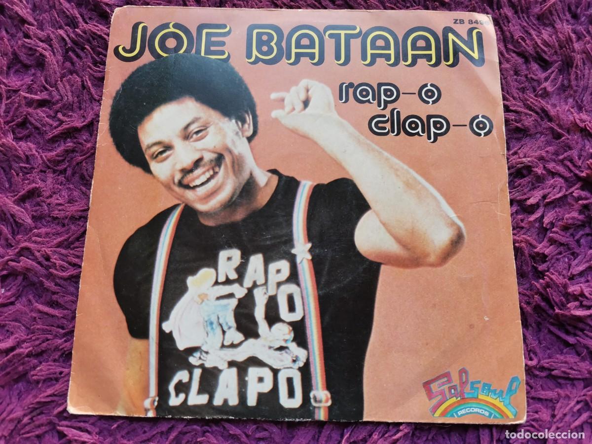 Discos de vinilo: Joe Bataan &ndash; Rap-O Clap-O Vinilo 7&rdquo; Single 1980 France ZB 8496