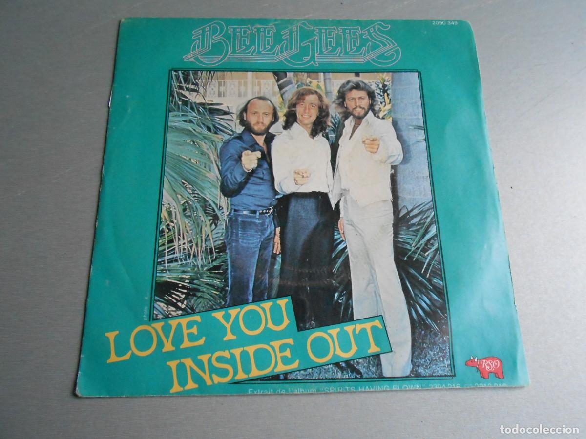 Discos de vinilo: BEE GEES, THE, SG, LOVE YOU INSIDE OUT + 1, A&Ntilde;O 1979, RSO 2090 349, MADE IN FRANCE