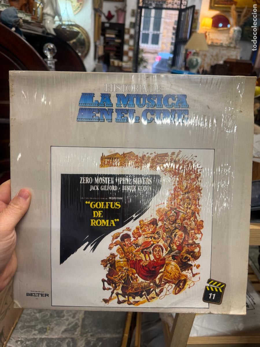 Discos de vinilo: LP HISTORIA DE LA MUSICA EN EL CINE - 11
