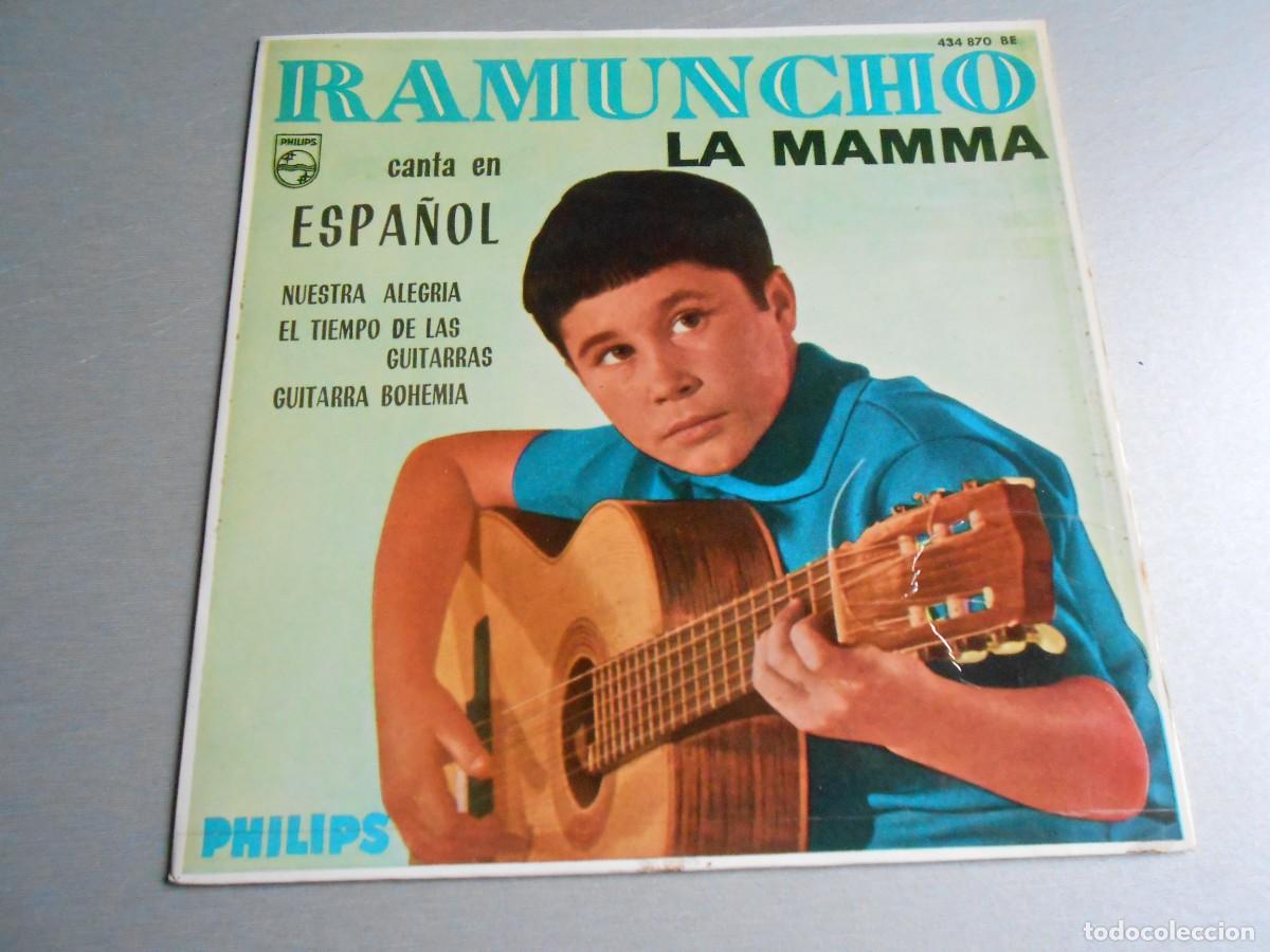 Discos de vinilo: RAMUNCHO, EP, LA MAMMA + 3, A&Ntilde;O 1964, PHILIPS 434.870 BE