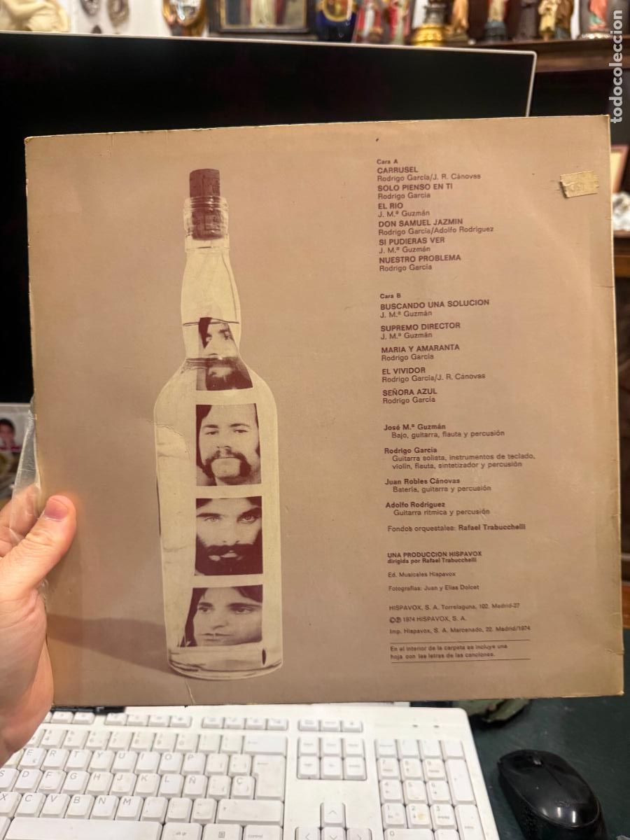 Discos de vinilo: LP CANOVAS, RODRIGO, ADOLFO Y GUZMAN - Foto 2