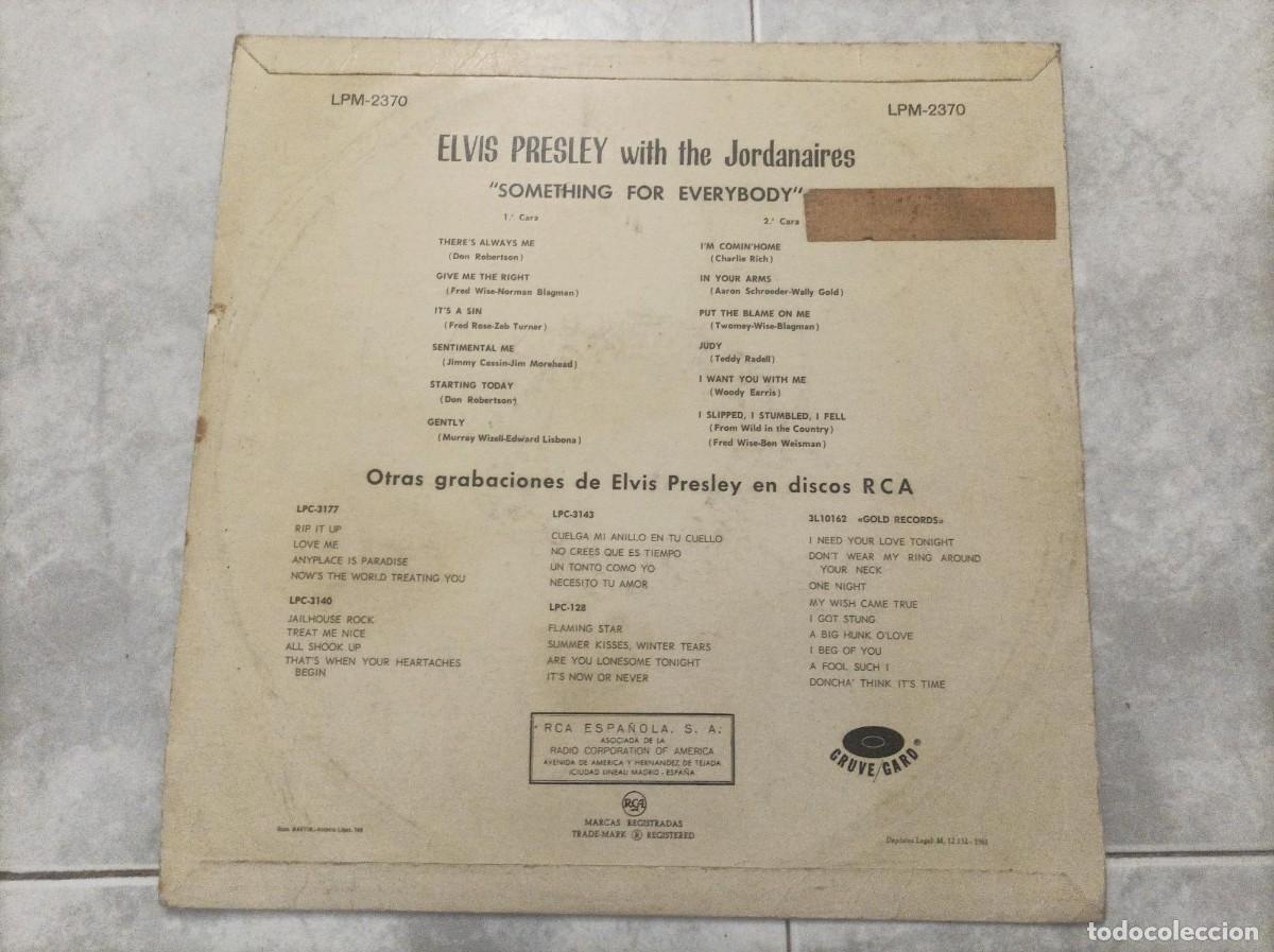 Discos de vinilo: Elvis Presley lp original -Leer- - Foto 2