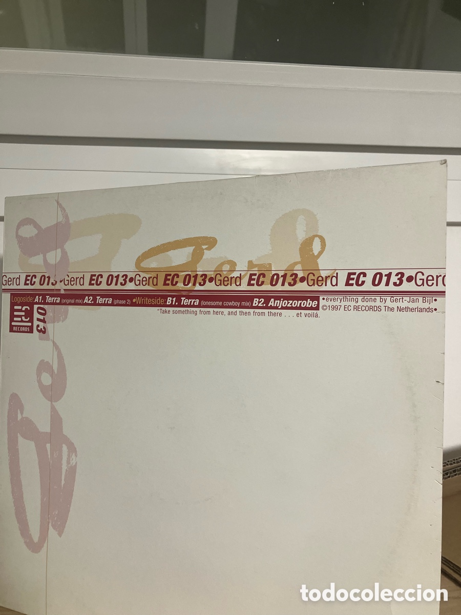 Discos de vinilo: Gerd - Terra 12&rdquo; vinyl - Foto 2