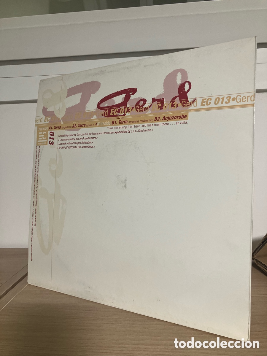 Discos de vinilo: Gerd - Terra 12&rdquo; vinyl - Foto 3