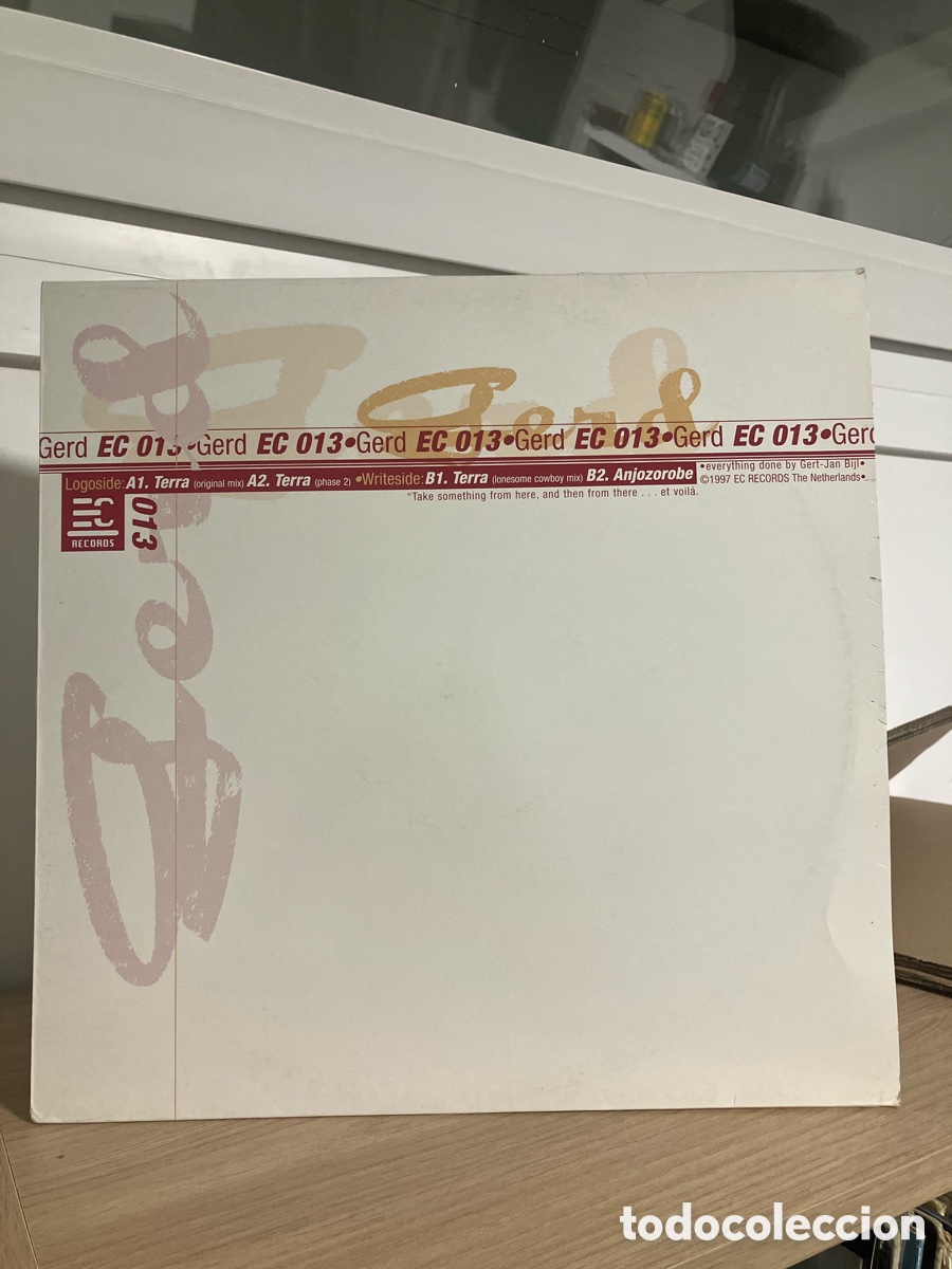 Discos de vinilo: Gerd - Terra 12&rdquo; vinyl